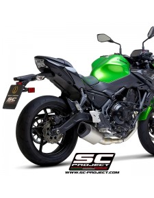 Ligne complète SC Project SC1-R GT Titane Kawasaki Z650 (2020) | Réf. K26C-C103T