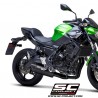 Ligne complète SC Project SC1-R GT Titane noir Kawasaki Z650 (2020) | Réf. K26C-C103MB