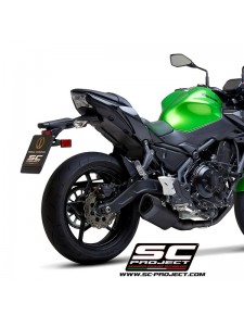 Ligne complète SC Project SC1-R GT Titane noir Kawasaki Z650 (2020) | Réf. K26C-C103MB