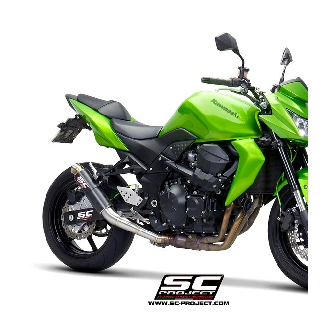 Silencieux SC Project GP-M2 Carbone Kawasaki Z750(R) (2007-2012) | Réf. K06A-18C