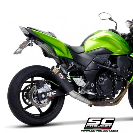 Silencieux SC Project GP-M2 Carbone Kawasaki Z750(R) (2007-2012) | Réf. K06A-18C