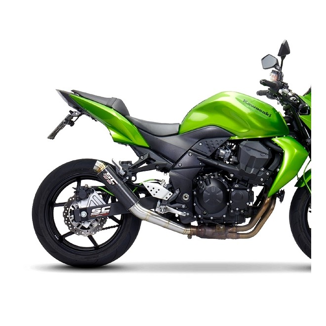 Silencieux SC Project GP-M2 Carbone Kawasaki Z750(R) (2007-2012) | Réf. K06A-18C