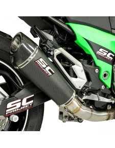 Silencieux SC Project Conic Carbone Kawasaki Z800 (2013-2016) | Réf. K15A-34C