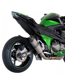 Silencieux SC Project Oval Titane Kawasaki Z800 (2013-2016)