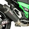 Silencieux SC Project Conic Carbone Kawasaki Z800e (2013-2016) | Réf. K18A-34C
