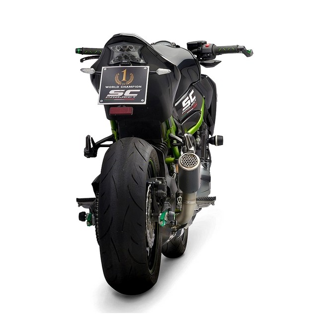 Silencieux SC Project CR-T Carbone Kawasaki Z900 (2017-2019) | Réf. K25A-T36CR