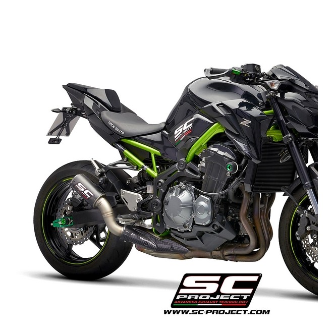 Silencieux SC Project CR-T Carbone Kawasaki Z900 (2017-2019) | Réf. K25A-T36CR
