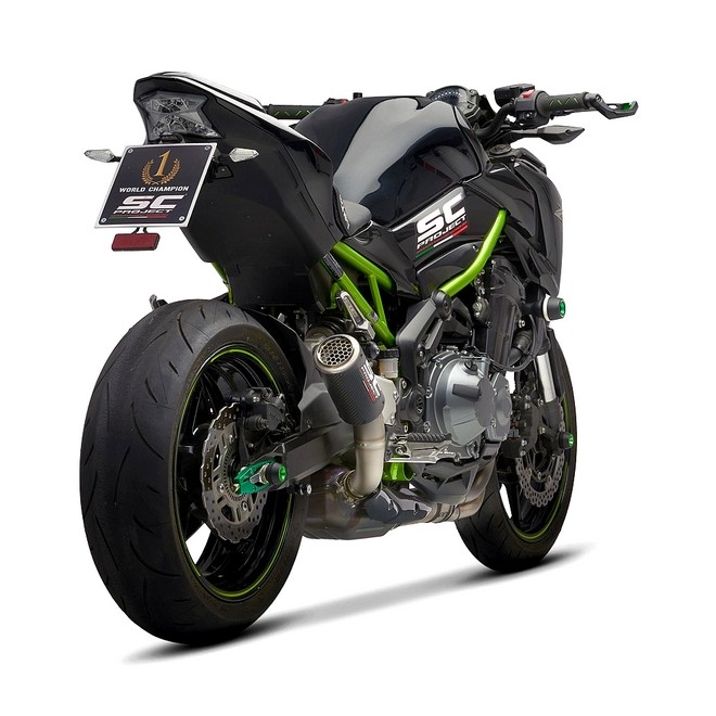 Silencieux SC Project CR-T Carbone Kawasaki Z900 (2017-2019) | Réf. K25A-T36CR