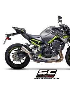 Silencieux SC Project CR-T Titane Kawasaki Z900 (2017-2019) | Réf. K25A-T36TR