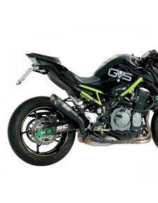 Silencieux SC Project S1 Titane noir Kawasaki Z900 (2017-2019) | Réf. K25A-T41MB