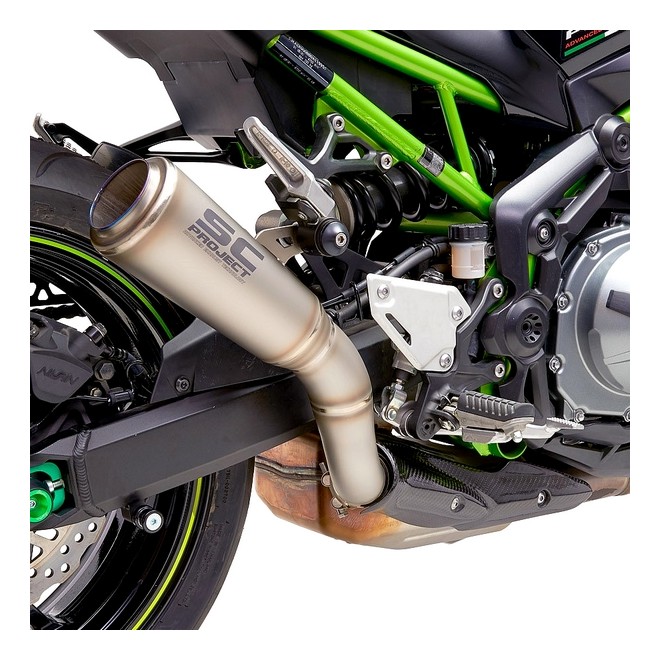 Silencieux SC Project S1-GP Titane Kawasaki Z900 (2017-2019) | Réf. K25A-T43T