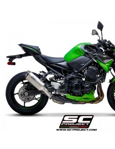 Silencieux SC Project SC1-S Titane Kawasaki Z900 (2017-2019) | Réf. K25A-T124T