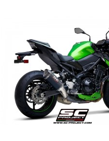 Silencieux SC Project SC1-S Carbone Kawasaki Z900 (2017-2019) | Réf. K25A-T124C