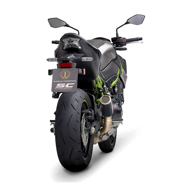 Silencieux SC Project CR-T Carbone Kawasaki Z900 (2020) | Réf. K34A-T36CR