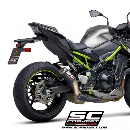Silencieux SC Project CR-T Carbone Kawasaki Z900 (2020) | Réf. K34A-T36CR