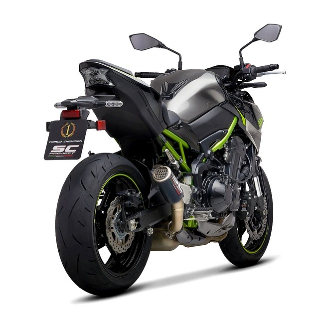 Silencieux SC Project CR-T Carbone Kawasaki Z900 (2020) | Réf. K34A-T36CR
