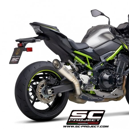 Silencieux SC Project S1 Titane Kawasaki Z900 (2020) | Réf. K34A-T41T