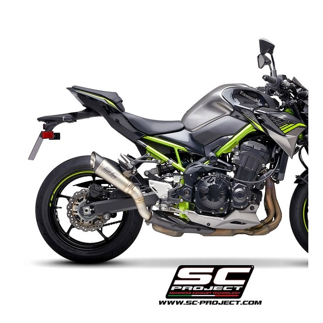 Silencieux SC Project S1 Titane Kawasaki Z900 (2020) | Réf. K34A-T41T