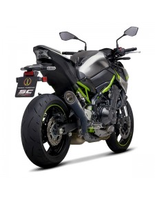 Silencieux SC Project S1 Titane Noir Kawasaki Z900 (2020) | Réf. K34A-T41MB