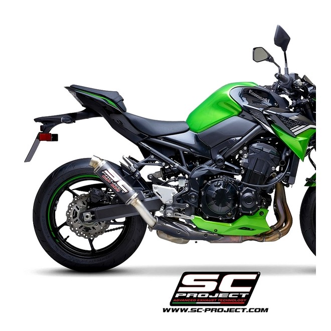 Silencieux SC Project GP-M2 Carbone Kawasaki Z900 (2020) | Réf. K34A-18C