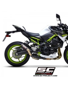 Silencieux SC Project CR-T Carbone Kawasaki Z900 (2021-2024) | Réf. K34B-T36CR