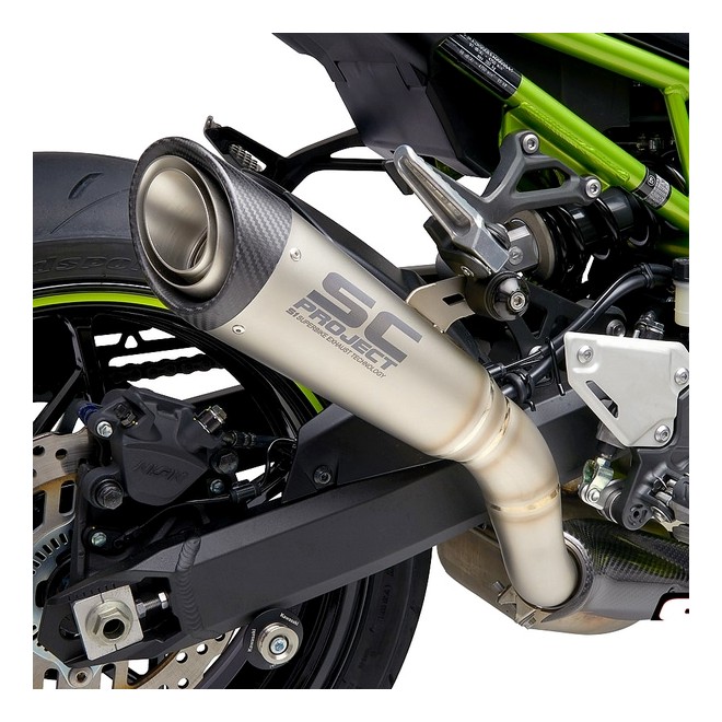 Silencieux SC Project S1 Titane Kawasaki Z900 (2021-2024) | Réf. K34B-T41T