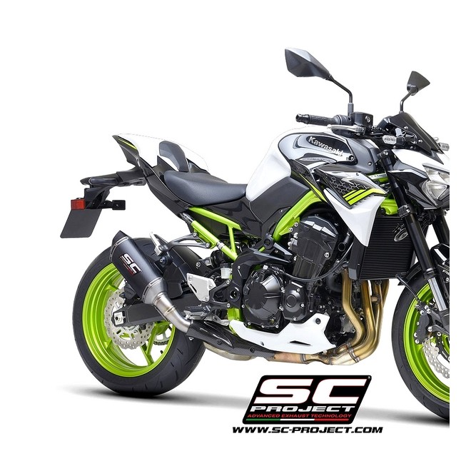 Silencieux SC Project SC1-S Carbone Kawasaki Z900 (2021-2024) | Réf. K34B-T124C