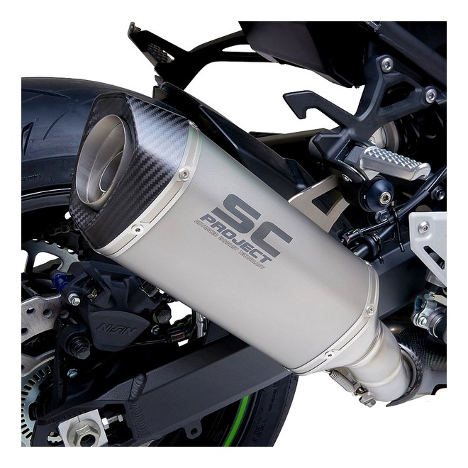Silencieux SC Project SC1-S Titane Kawasaki Z900 (2021-2024) | Réf. K34B-T124T
