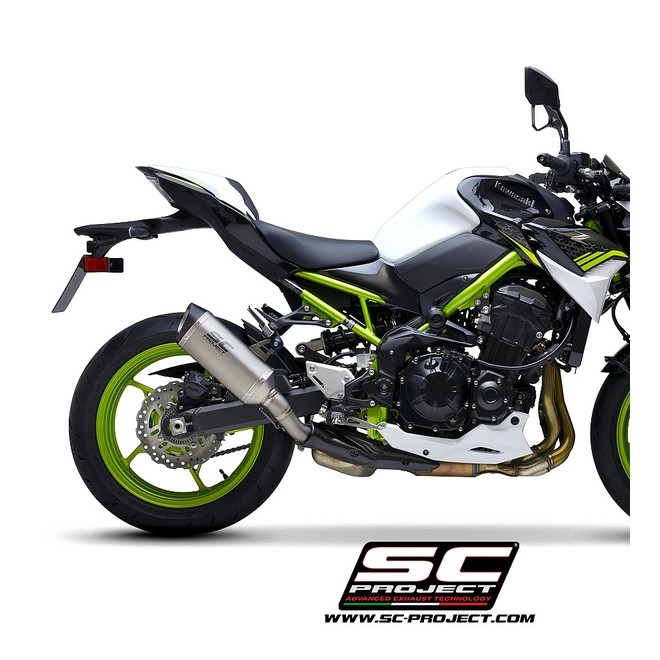 Silencieux SC Project SC1-S Titane Kawasaki Z900 (2021-2024) | Réf. K34B-T124T