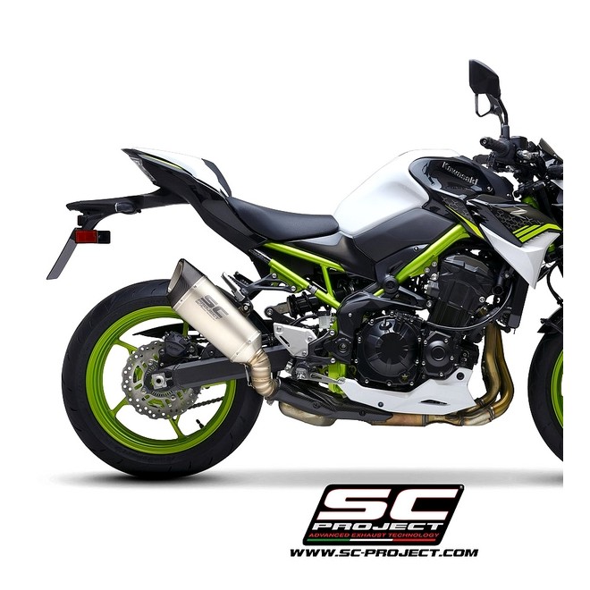 Silencieux SC Project SC1-R Titane Kawasaki Z900 (2021-2024) | Réf. K34B-90T