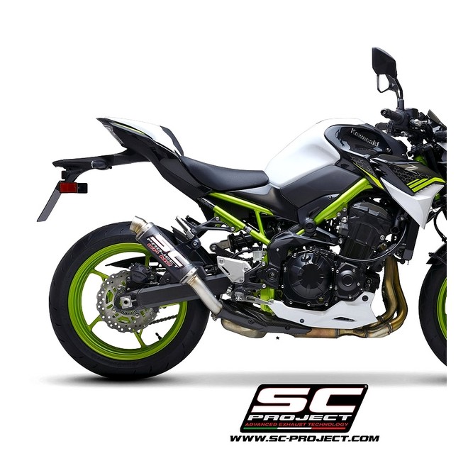 Silencieux SC Project GP-M2 Carbone Kawasaki Z900 (2021-2024) | Réf. K34B-18C