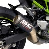 Silencieux SC Project CR-T Carbone Kawasaki Z900 A2 (2018-2020) | Réf. K25B-T36CR