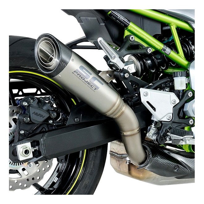 Silencieux SC Project S1 Titane Kawasaki Z900 A2 (2018-2020) | Réf. K25B-T41T