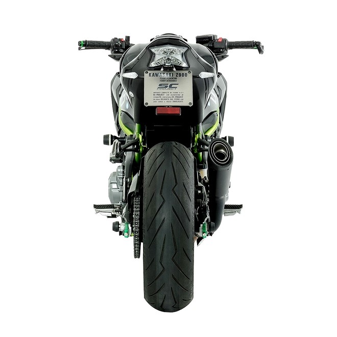 Silencieux SC Project S1 Titane noir Kawasaki Z900 A2 (2018-2020) | Réf. K25B-T41MB