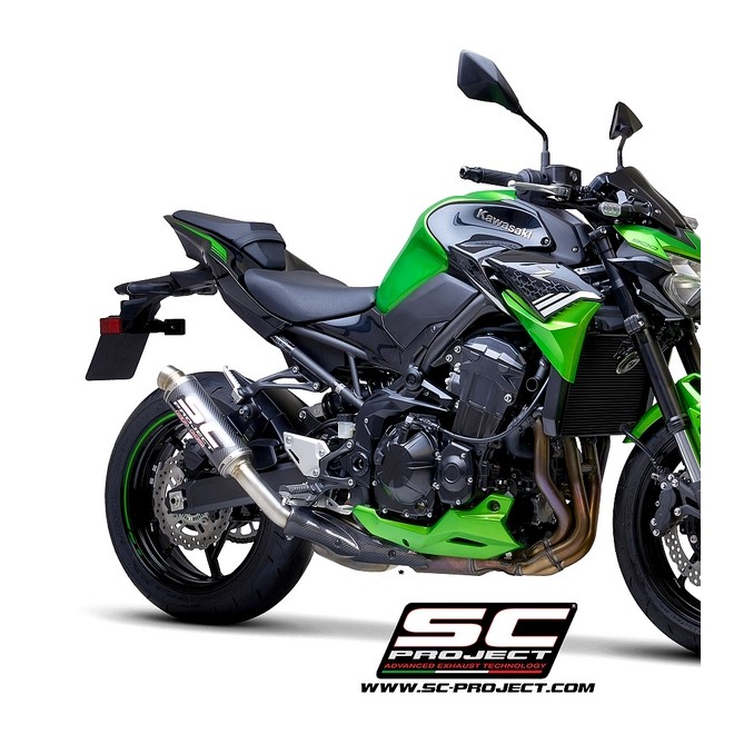 Silencieux SC Project GP-M2 Carbone Kawasaki Z900 A2 (2018-2020) | Réf. K25B-18C