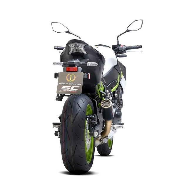 Silencieux SC Project CR-T Carbone Kawasaki Z900 A2 (2021-2024) | Réf. K25C-T36CR