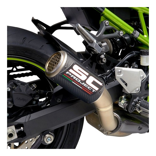 Silencieux SC Project CR-T Carbone Kawasaki Z900 A2 (2021-2024) | Réf. K25C-T36CR