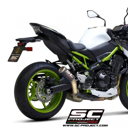 Silencieux SC Project CR-T Carbone Kawasaki Z900 A2 (2021-2024) | Réf. K25C-T36CR