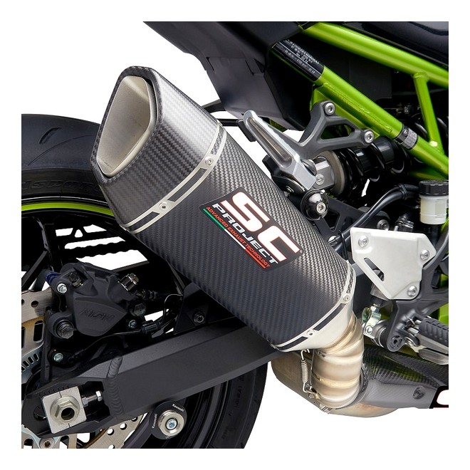 Silencieux SC Project SC1-R Carbone Kawasaki Z900 A2 (2021-2024) | Réf. K25C-90C