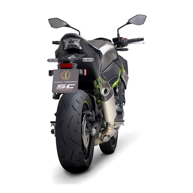 Silencieux SC Project SC1-R Titane Kawasaki Z900 A2 (2021-2024) | Réf. K25C-90T