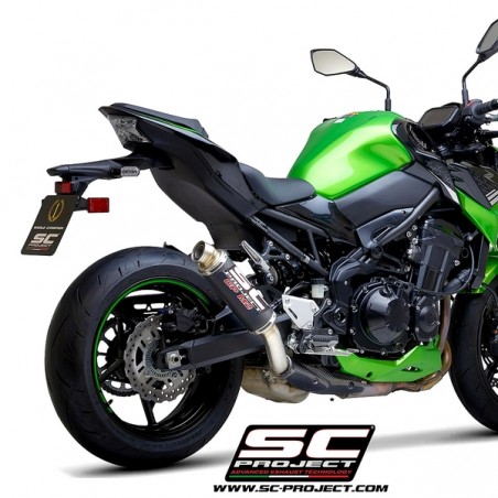 Silencieux SC Project GP-M2 Carbone Kawasaki Z900 A2 (2021-2024) | Réf. K25C-18C