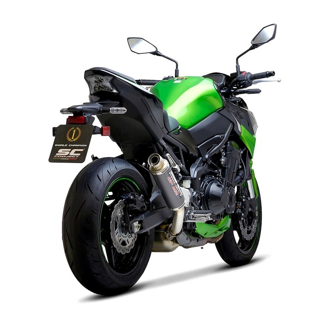 Silencieux SC Project GP-M2 Carbone Kawasaki Z900 A2 (2021-2024) | Réf. K25C-18C