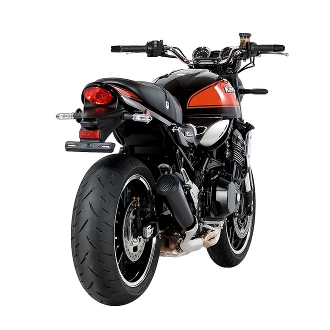 Silencieux SC Project Conic 70'S Inox Noir Kawasaki Z900RS (2018-2020) | Réf. K29A-37A70MB
