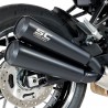 Silencieux SC Project double Conic 70'S inox Noir Kawasaki Z900RS (2018-2020) | Réf. K29A-D39A70MB