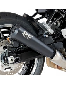 Silencieux SC Project Conic 70'S Inox Noir Kawasaki Z900RS (2021-2024) | Réf. K29B-37A70MB