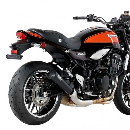 Silencieux SC Project Conic 70'S Inox Noir Kawasaki Z900RS (2021-2024) | Réf. K29B-37A70MB