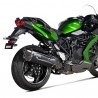 Silencieux Akrapovic titane noir Kawasaki Ninja H2 SX (2022-2025) | Réf. 258EXP0111