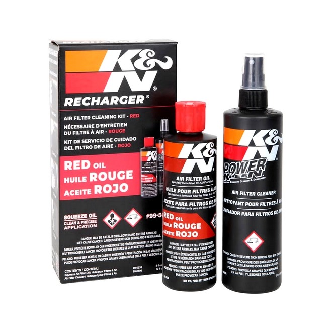 Kit de nettoyage pour filtre à air haute performance K&N 995050 Moto Shop 35