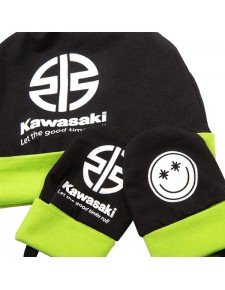 Bonnet et Mitaines bébé Kawasaki | Moto Shop 35