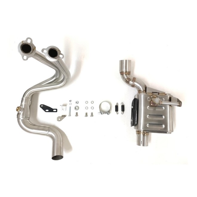 Ligne complète IXRace DCX Carbone Forgé Kawasaki Ninja 650 (2020-2024) | Réf. DK7154C - DK7256C - DK7257C